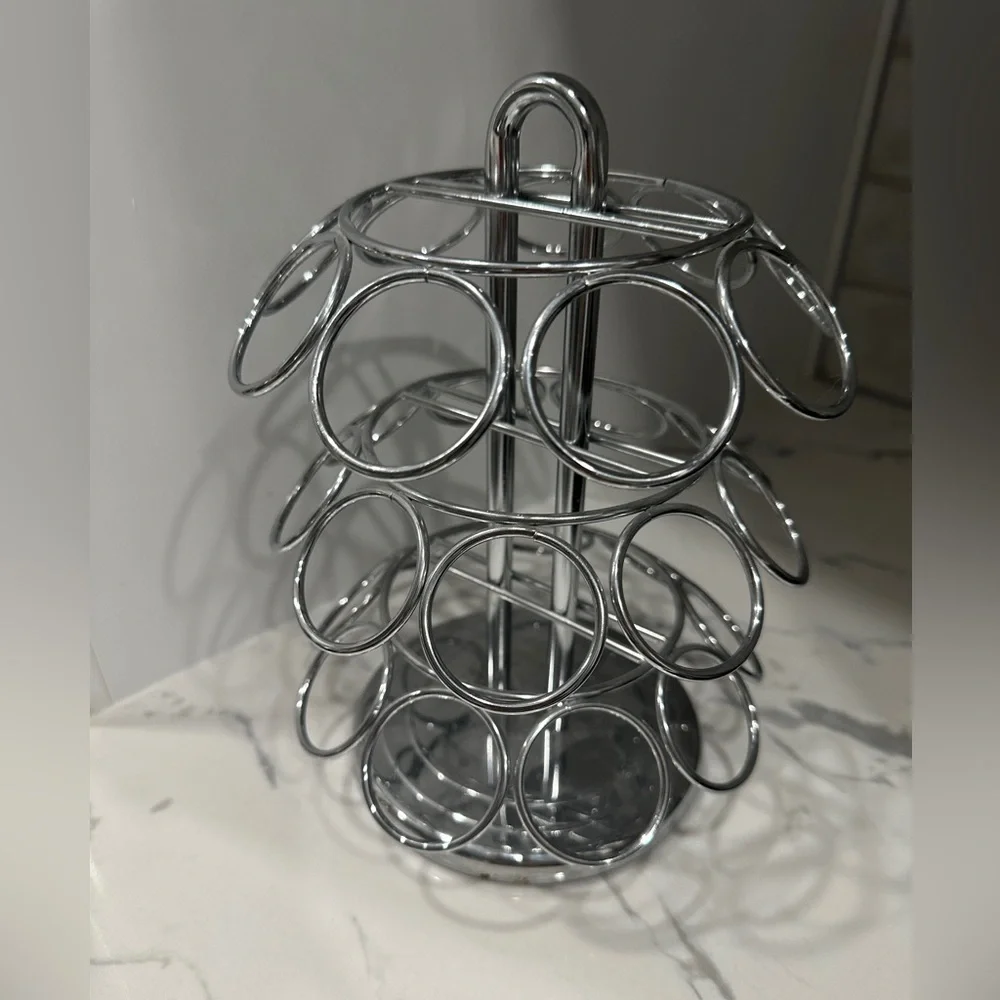 Keurig coffee pod tree stainless steel